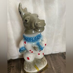 Vintage 1968 Jim Beam Donkey Decanter